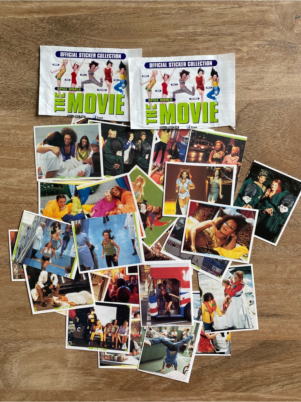 Official Spice Girls Spice World The Movie Stickers